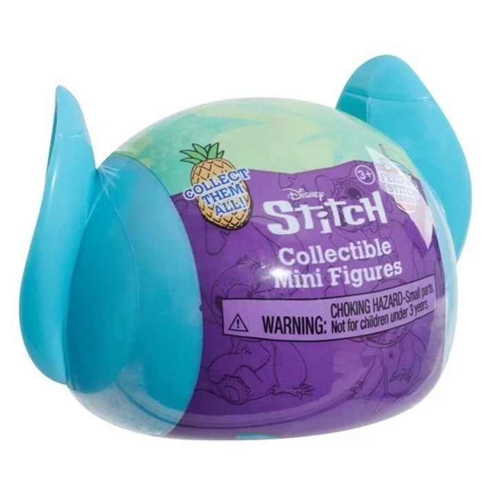 Фигурка изненада Stitch feed me (Blind Box), 11x6x7 см, синя