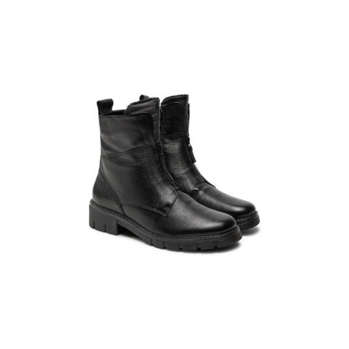 Ghete dama Ara, 304398971, Piele naturala, 36.5 EU, Negru