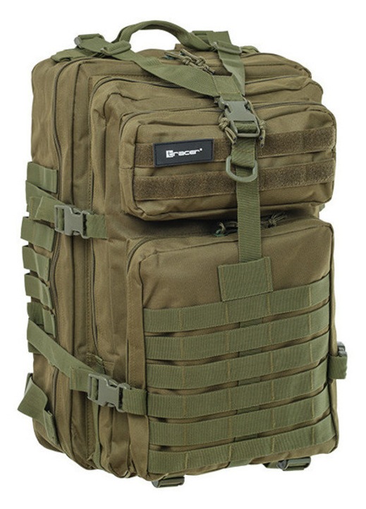 Notebook Hátizsák, Tracer Alpha Green, 40 L, 15.6", 1000D poliészter, Zöld