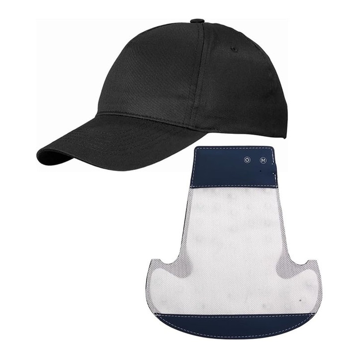 Palarie de fototerapie, pentru cresterea parului, Rqiurpn, 48 LED-uri, 4 moduri, Functie Terapeutica, hranire, anti-mancarime, repararea parului, Imbunatateste scalpul, Potrivit barbati si femei cu par subtire, Negru