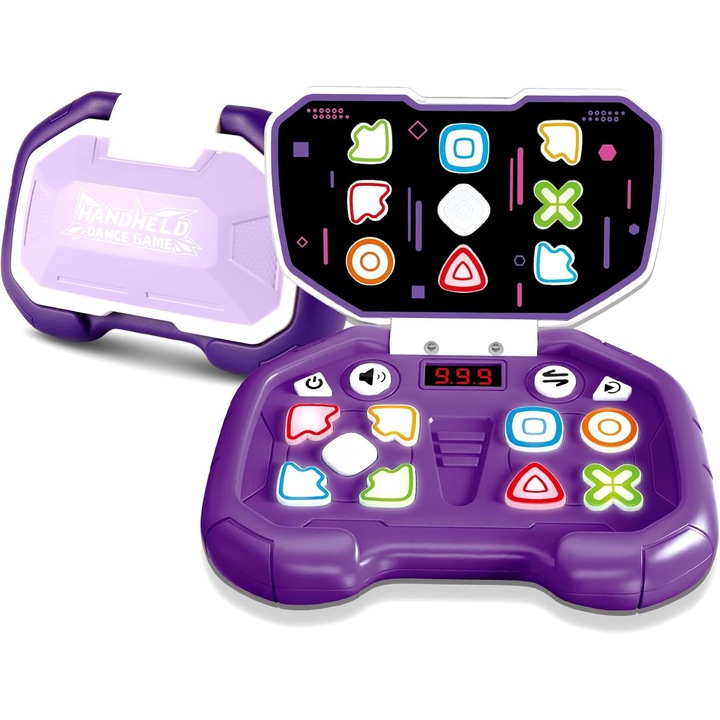 OEM Interaktív izguldó játék, űr témájú, 4 játékmód, LED fények, 999 szint, gyerekeknek és felnőtteknek,, Lila