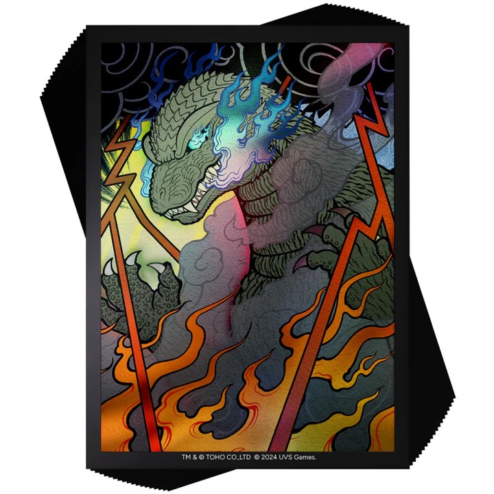100 db UVS Games Sleeves készlet, 9 × 3 × 10 cm, Godzilla