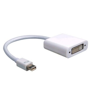Adaptor Thunderbolt, Mini Displayport la DVI pentru Macbook, iMac Adaptor Thunderbolt, Mini Displayport la DVI pentru Macbook, iMac