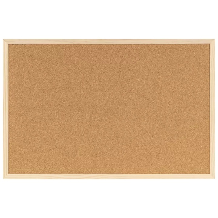 Panou de Pluta cu Rama de Lemn, 60x90 cm Eher