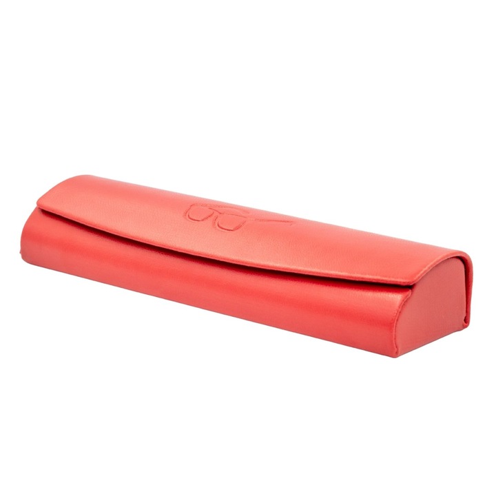 Etui/toc ochelari de vedere rosu, slim