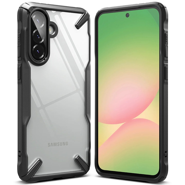 Husa pentru Samsung Galaxy A36 5G / A56 5G - Ringke Fusion X - Black
