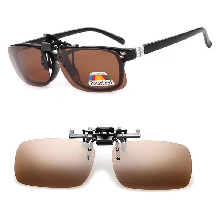 Lentile soare polarizate, Stylion, maro