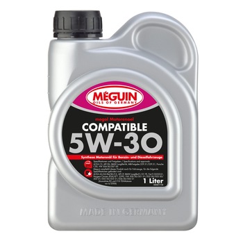 Ulei de motor MEGUIN Compatible 5W-30, 1L Ulei de motor MEGUIN Compatible 5W-30, 1L
