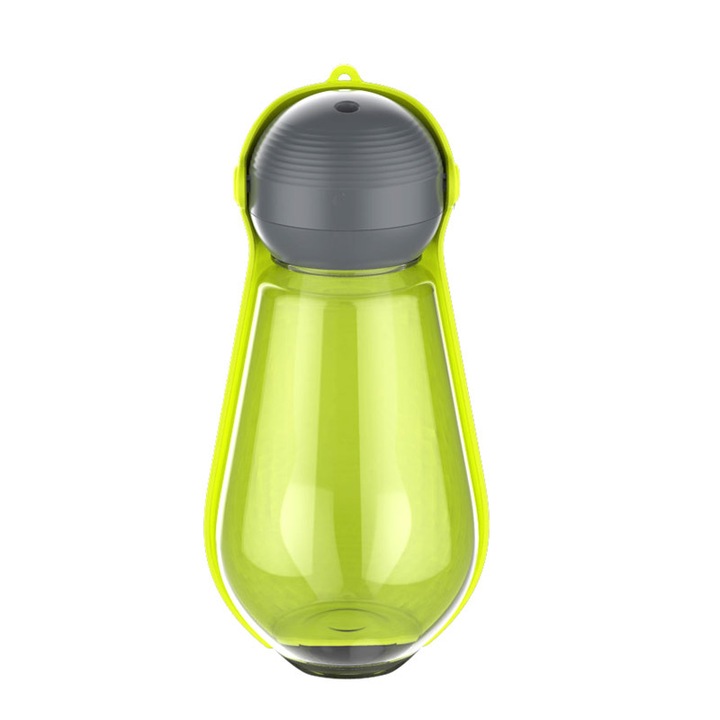 Turista kulacs, Wesolypupil, 380ml, zöld, 17x9cm