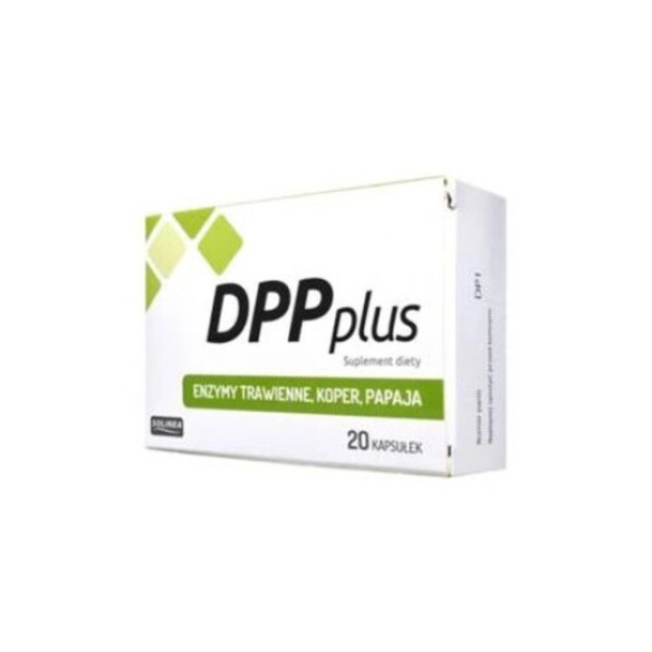 DPP Complex, 20 capsule, supliment dietetic, extract de fenicul, enzime digestive