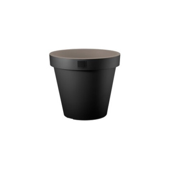 Donica E&K, 35x35x31 cm, antracit zöld, kék és homokos lépcsős belsővel