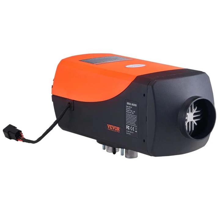 Dízel légfűtő 8KW, Bluetooth vezérlés, 10L tartálykapacitás, járművekhez és belső terekhez, VEVOR