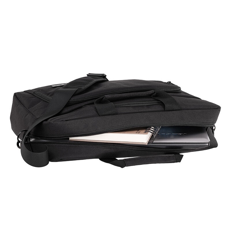 Geanta laptop Tracer 15,6" Balance PRO, material rezistent, compartimente speciale, neagra