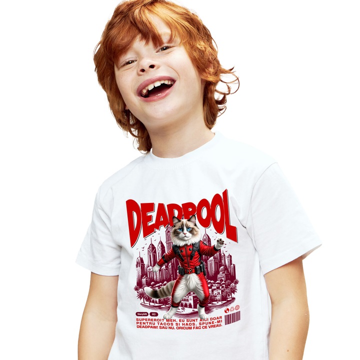 Szuperhősök Characters_96_KIDS_NAME_T-SHIRT, Fehér