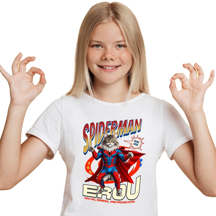 Szuperhősök_karakterek_140_KIDS_NAME_PÓLÓ, Fehér