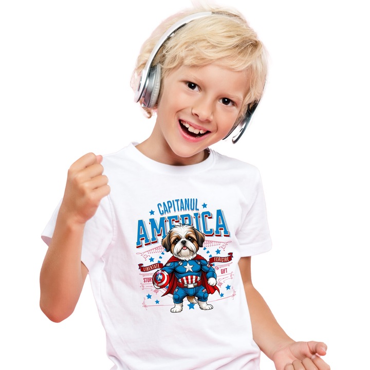 Szuperhősök_karakterek_169_KIDS_NAME_PÓLÓ, Fehér