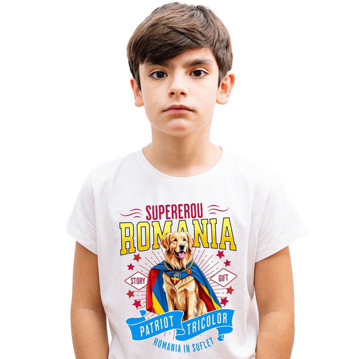 Szuperhősök karakterek_10_KIDS_NAME_T-SHIRT, Fehér