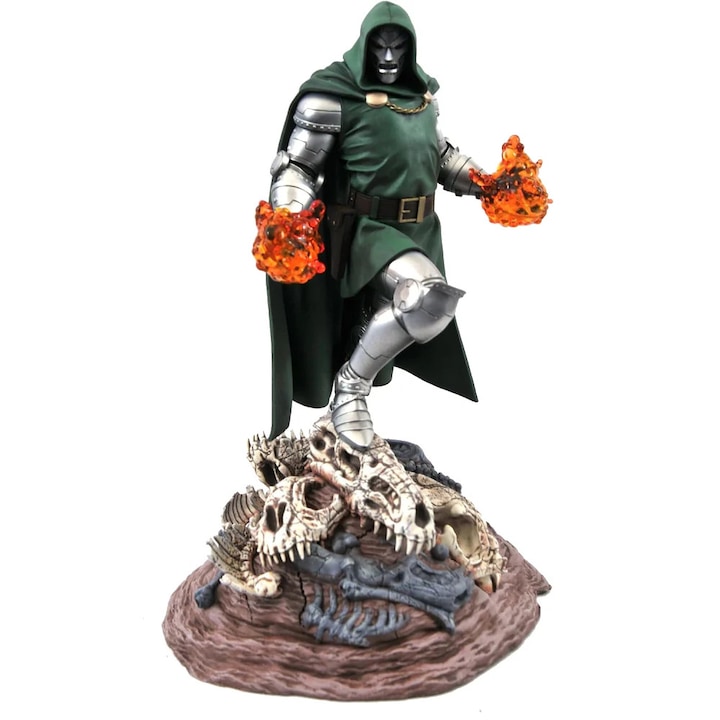 Фигурка Diamond Select Toys, Marvel Comic Gallery, PVC, Doctor Doom, 25 cm, Многоцветен