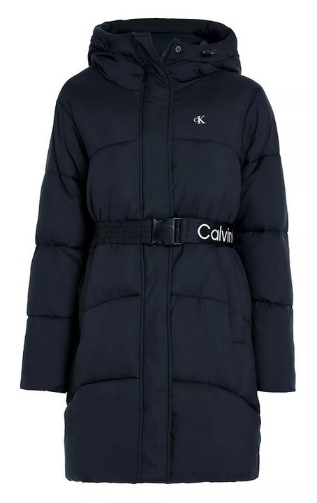 Női dzseki, Calvin Klein Jeans, Poliamid, Fekete, Fekete, XL