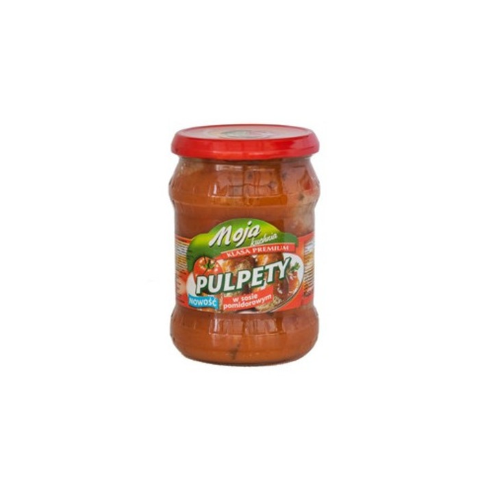 Кюфтета в доматен сос, Моя Кухня, 500 г, пилешко и свинско месо, съдържа глутен