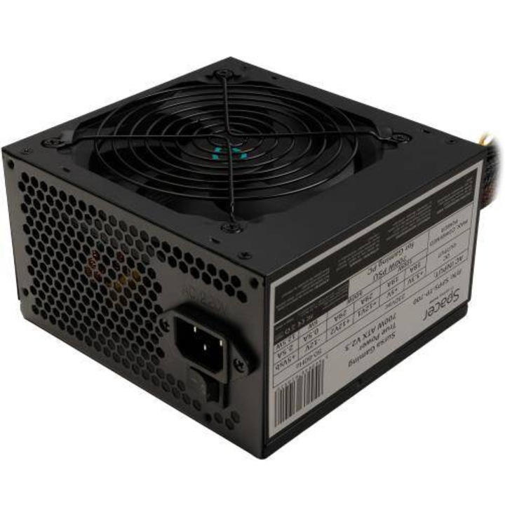 Sursa PC Spacer True Power TP700 PFC Activ 700W Negru