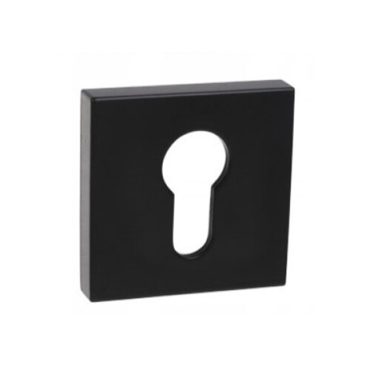 Ajtó rozetta, GAMET, fekete, PLT-26