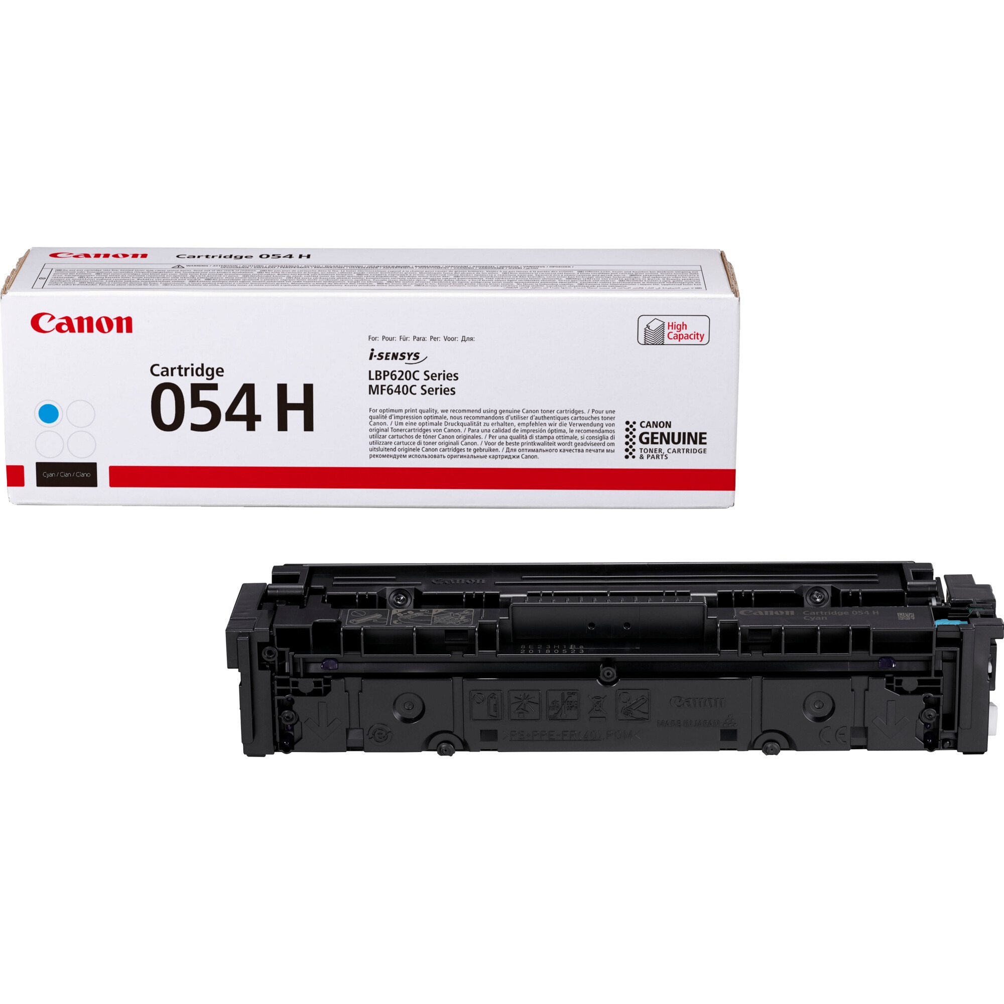 ⭐️Canon 054 H Cartus toner Canon 054 H, cyan - eMAG.ro