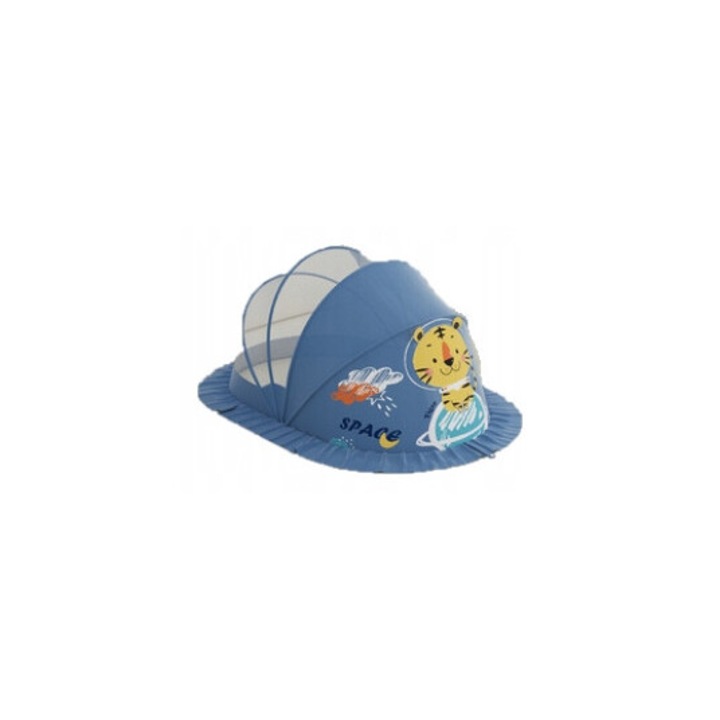 Plasa de tantari pentru copii, Chi Chi, bleumarin, 65x128x70cm