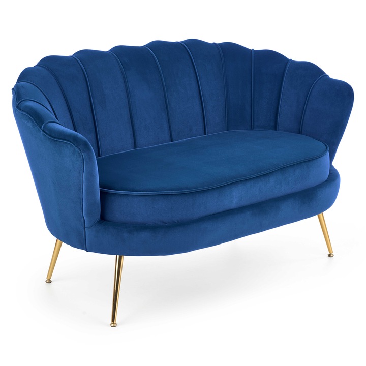 Fotoliu Halmar Amorinito XL, 131x77x77cm, albastru