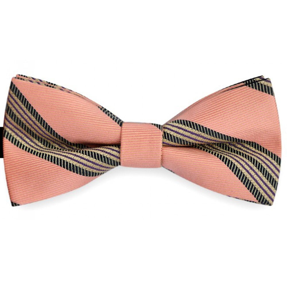 Papion barbati roz, clasic, model imprimeuri etnice