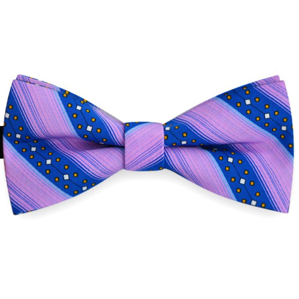 Papion barbati mov, clasic, model discret etnic