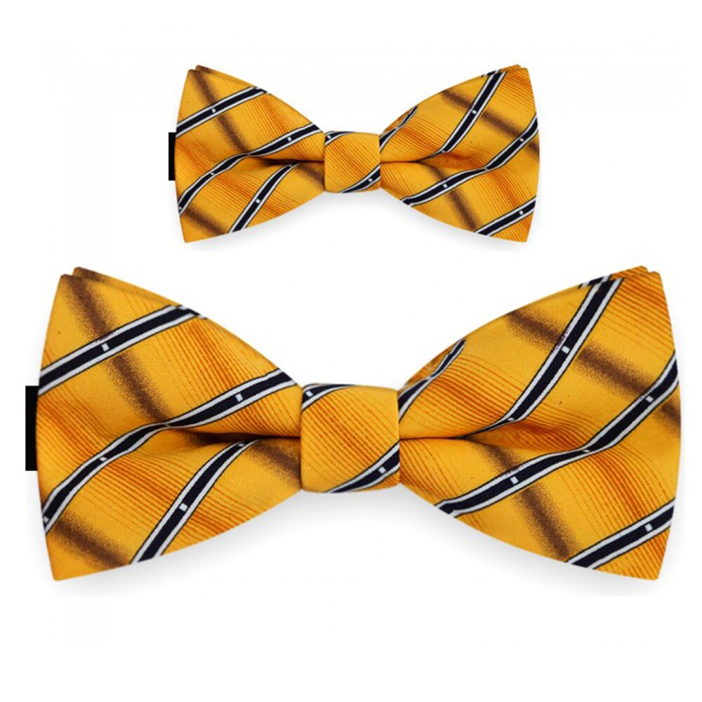 Papioane tata fiu, galben, model linii oblice