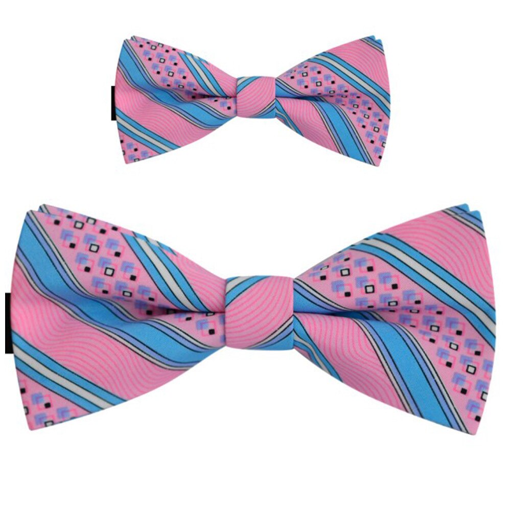 Papioane tata fiu roz, clasic, model patratele