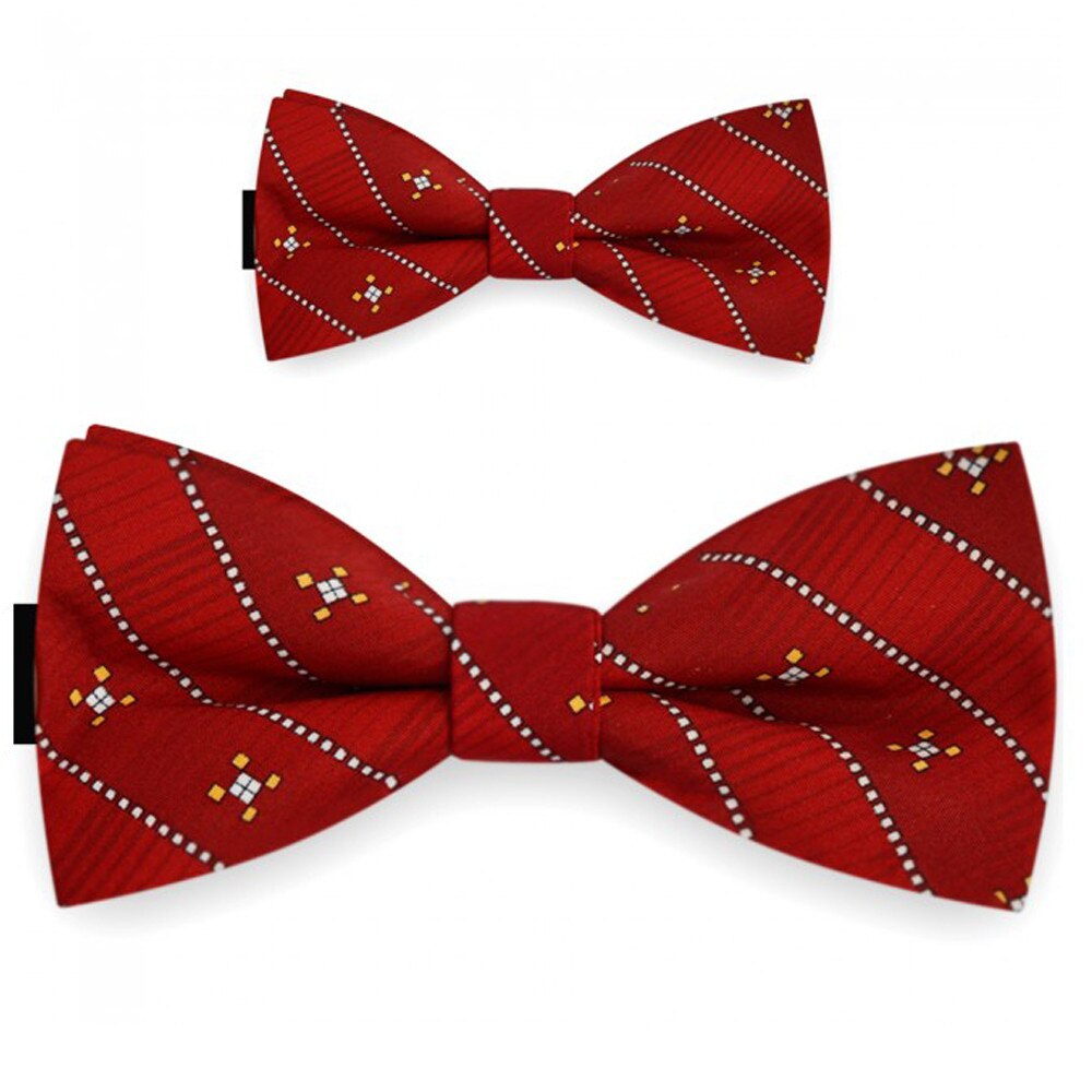 Papioane tata fiu rosu bordo, clasic, model motive traditionale