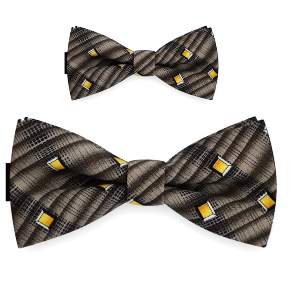 Papioane tata fiu gri, clasic, model cuburi