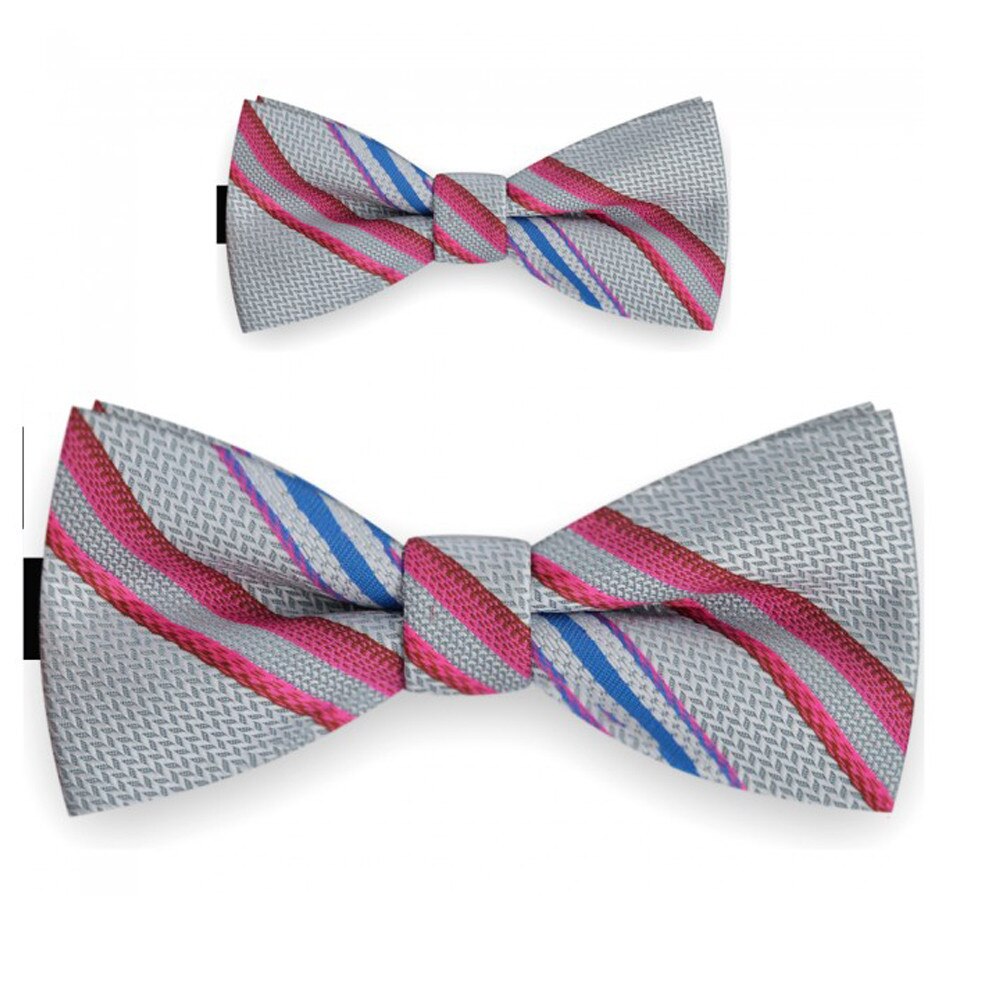 Papioane tata fiu argintiu, clasic, embosat