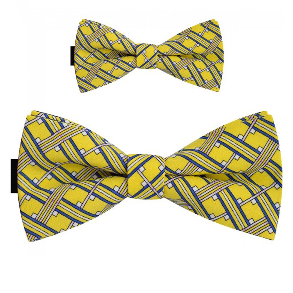 Papioane tata fiu galben, clasic, model artistice