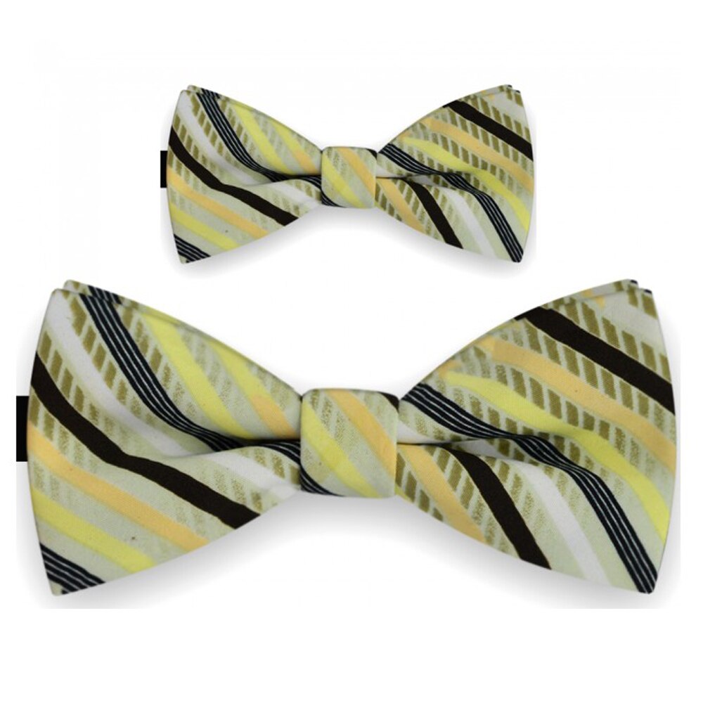 Papioane tata fiu multicolor, imprimeu linii oblice