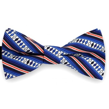 Papion barbati multicolor, clasic, model romburi Papion barbati multicolor, clasic, model romburi