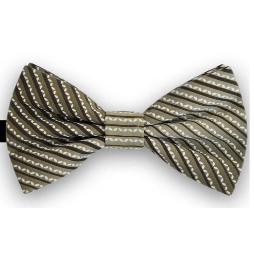 Papion barbati, verde, butterfly, model zig zag