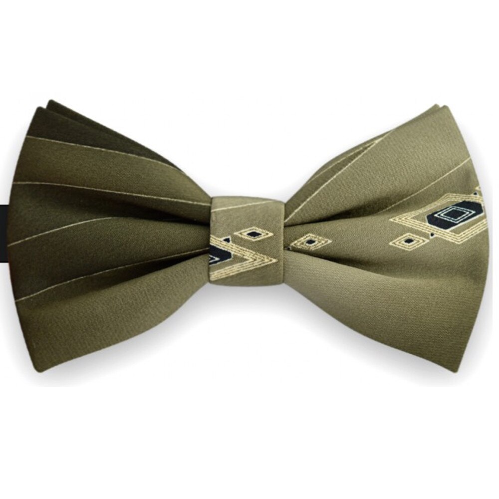 Papion butterfly, verde, model romburi