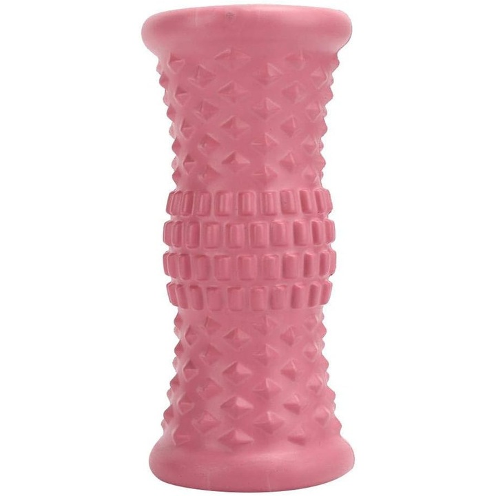 Шиацу масажор с дълбоко месене на ролки за облекчаване на плантарен фасциит, преносим рефлексологичен масажор за крака, предлагащ противоплъзгаща дръжка и EVA материал без мирис, идеален за разтягане на мускулите преди или след тренировка