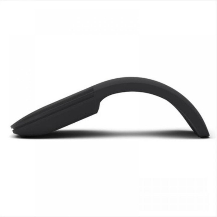 Безжична Bluetooth мишка Zeaicos, безшумен сгъваем дизайн, регулируема резолюция, компактни размери 131x55x15mm, черна