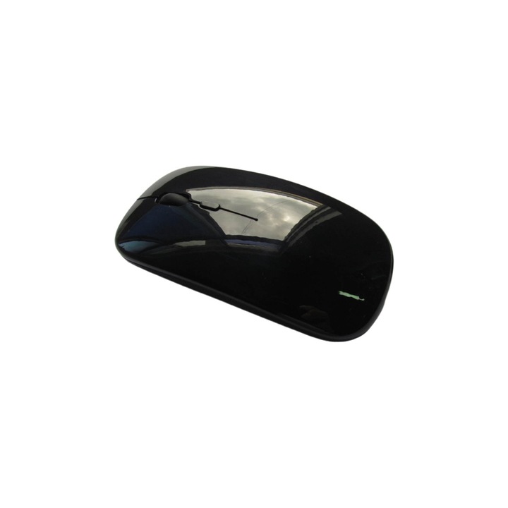 Безжична мишка Zeaicos, безшумен дизайн, Bluetooth технология 0, черна, 0.088 кг
