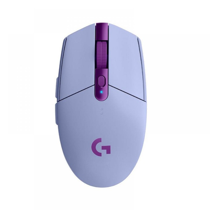 Безжична мишка Zeaicos G304, 4GHz, ергономична, лилава