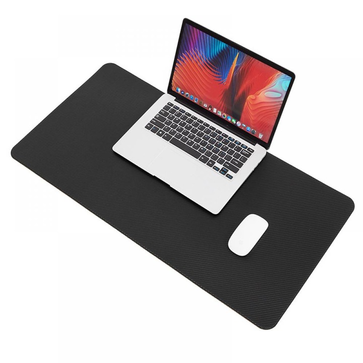 Mousepad Zeaicos, carbon fiber, PVC, 80x40cm