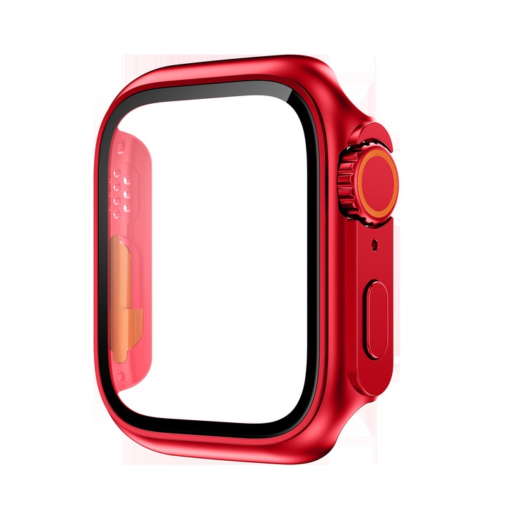 Каишка за Apple Watch Zeaicos, универсална, пълна защита, червено+оранжево, 40 мм