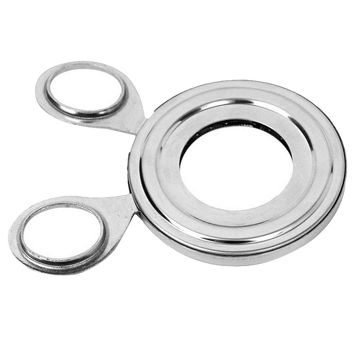 Decupator oua gourmet / deschizator ou, inox, rezistent, argintiu