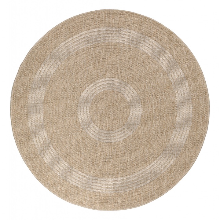 Кръгъл килим Camira Beige V1 120x120 см