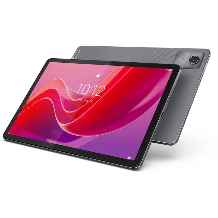 Таблет Lenovo Tab K11 Plus, Luna Grey, Cellular с процесор 4x Kryo (2.4 GHz) + 4x Kryo (1.9 GHz), 8 GB, 256 GB, Android 14, Сив